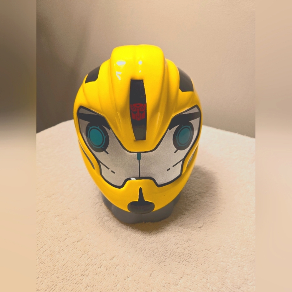Yellow Transformer Bumblebee Coin Bank